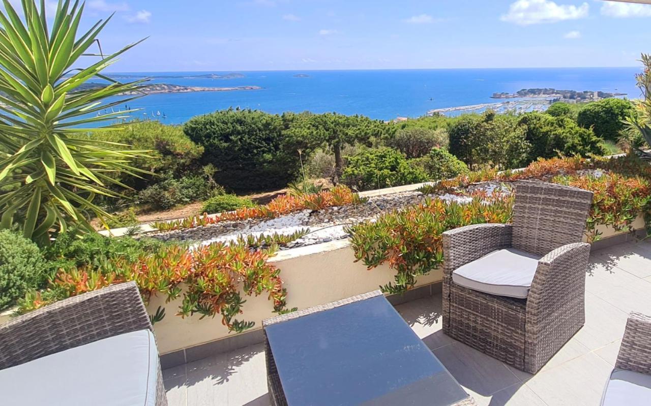 Vue Mer Imprenable Et Piscine Bandol Eksteriør billede