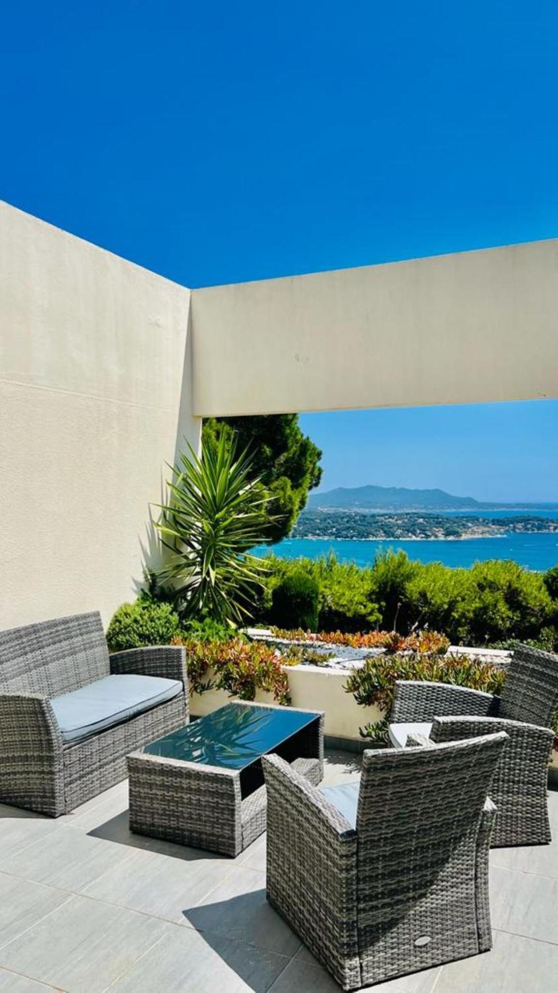 Vue Mer Imprenable Et Piscine Bandol Eksteriør billede